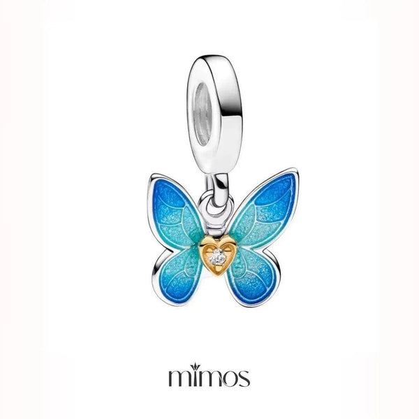 Blue Butterfly Charm